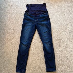 Maternity Dark Wash Skinny Jean - Sz 27